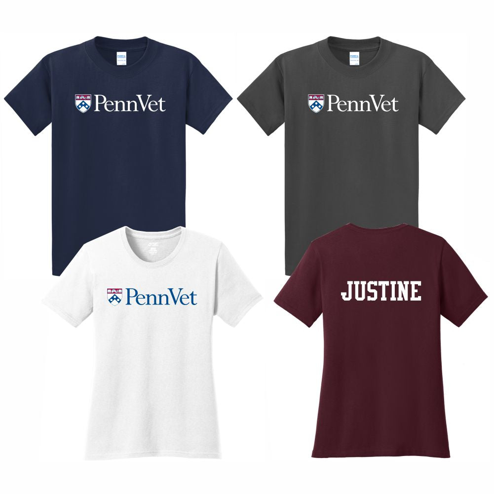 Short Sleeve Cotton Tee – Ace Sportswear Penn Vet